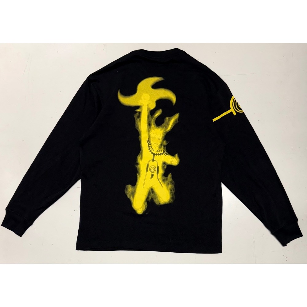 Jordan x Naruto Zion Williamson Long Sleeve Shirt Black DQ6024-010β Mens Medium